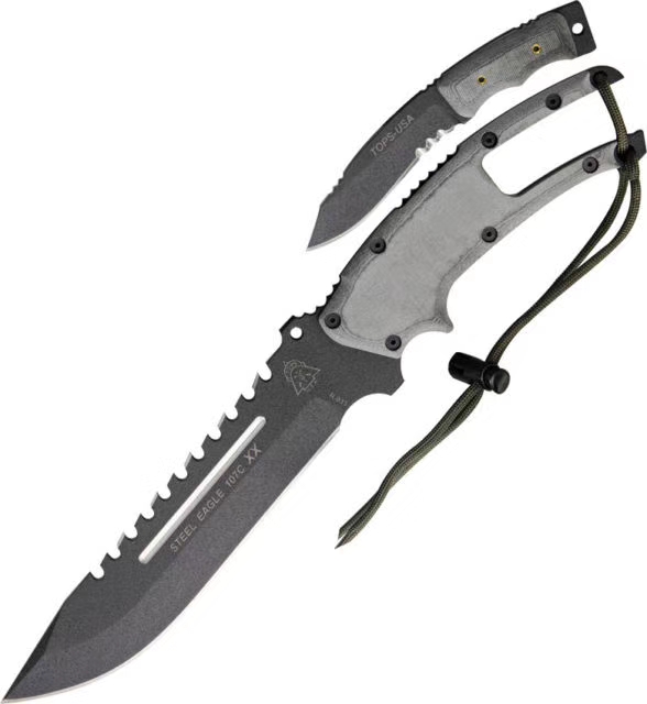 TOPS Knives Steel Eagle 107C XX Knife & Baby Eagle Set TOPS Knives Steel Eagle 107C XX Knife & Baby Eagle Set